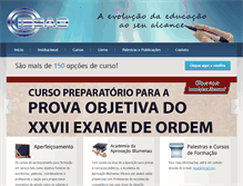 Tablet Screenshot of iesad.com.br